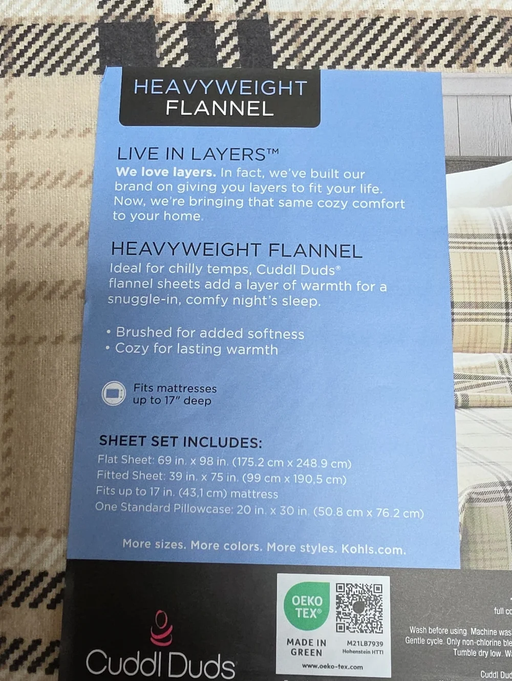 Cuddl Duds soft heavyweight